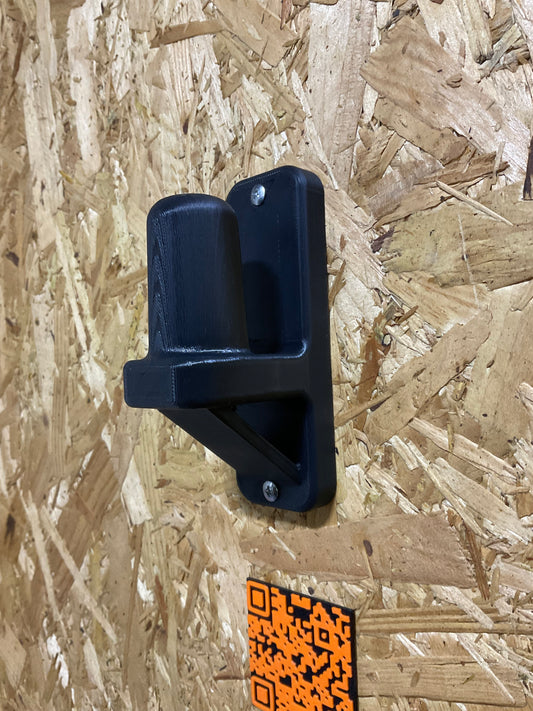 3d printed wall storage hanger for tapered forks