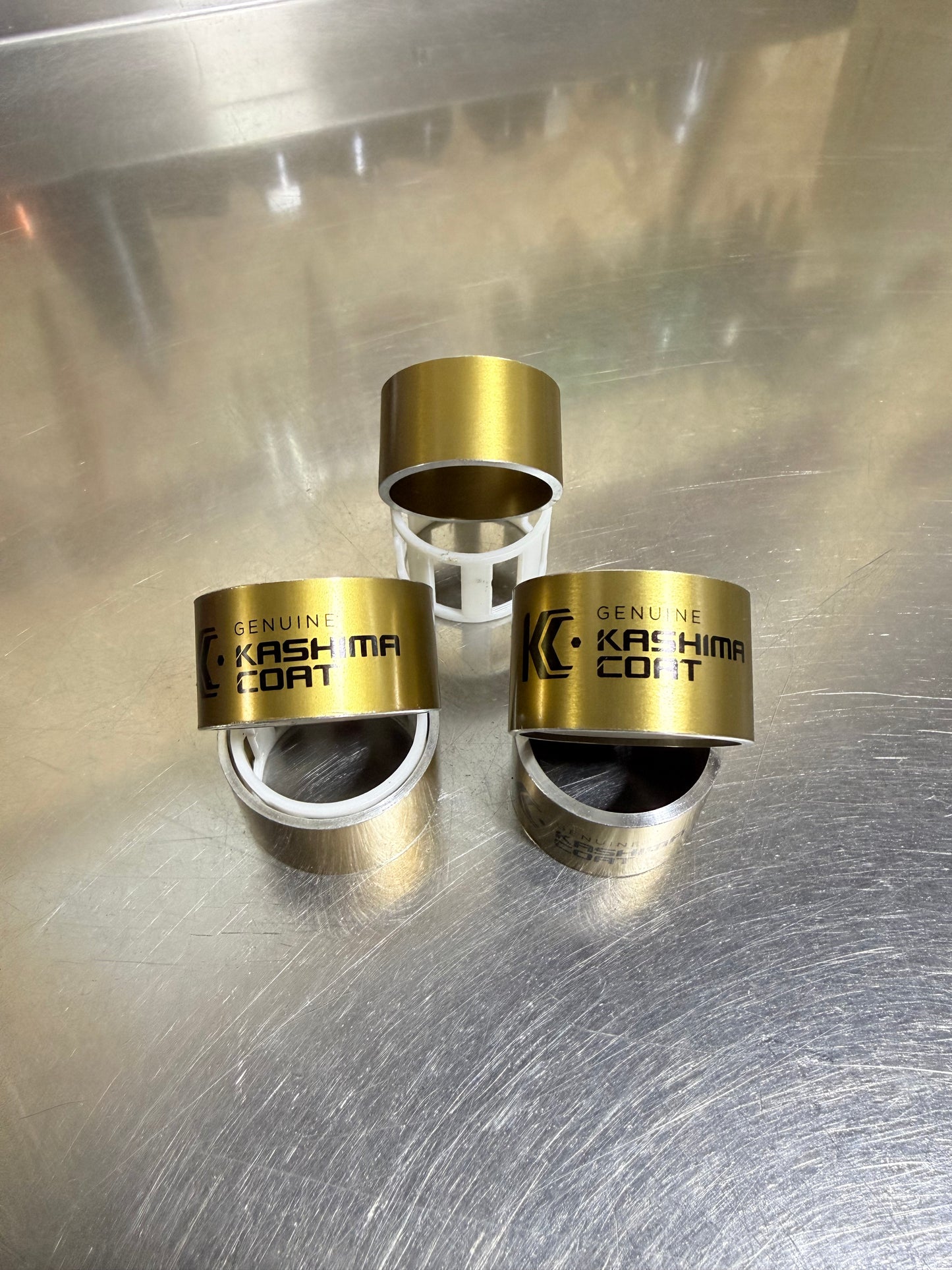 fox kashima spacer with kashima logo 20mm made from 34mm stanchions,free postage